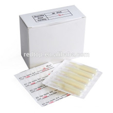 Cheapest Sterile White Disposable Tattoo Needle Tip Plastic Tattoo Tube